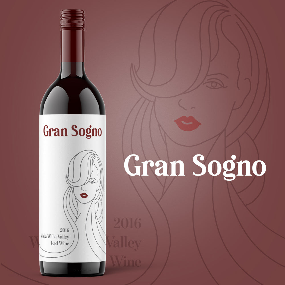 Gran Sogno Wine Branding