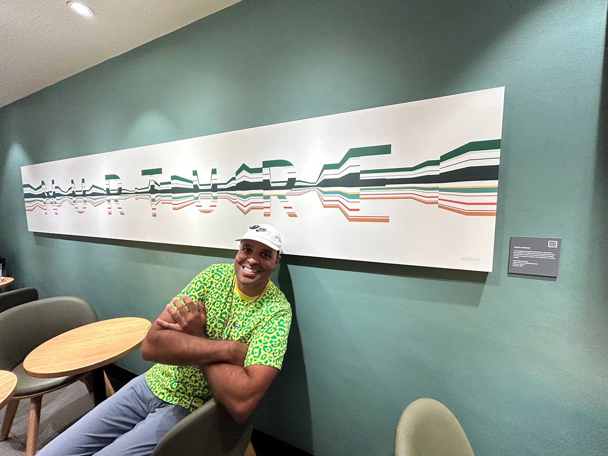 Gibran Hamdan, Starbucks Artist