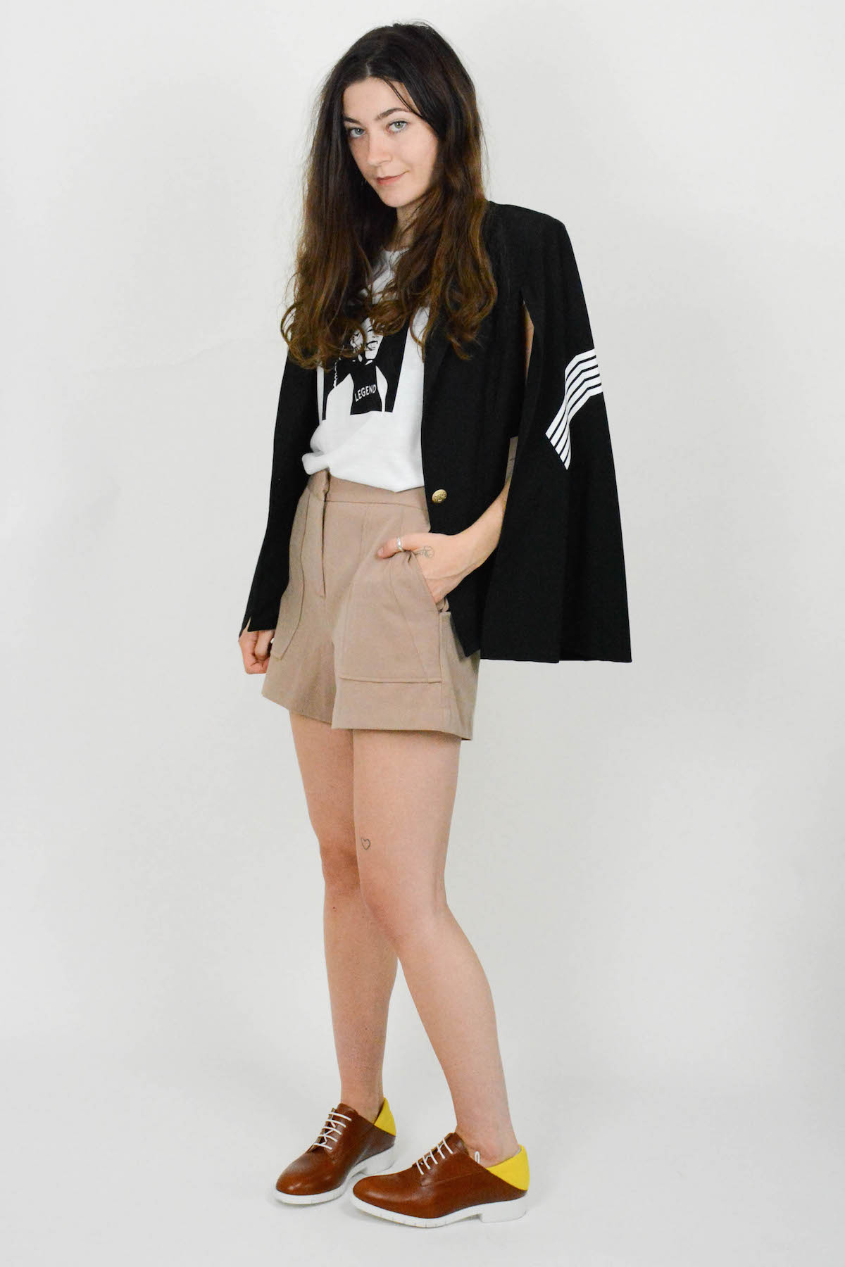 Abstract Cape Blazer