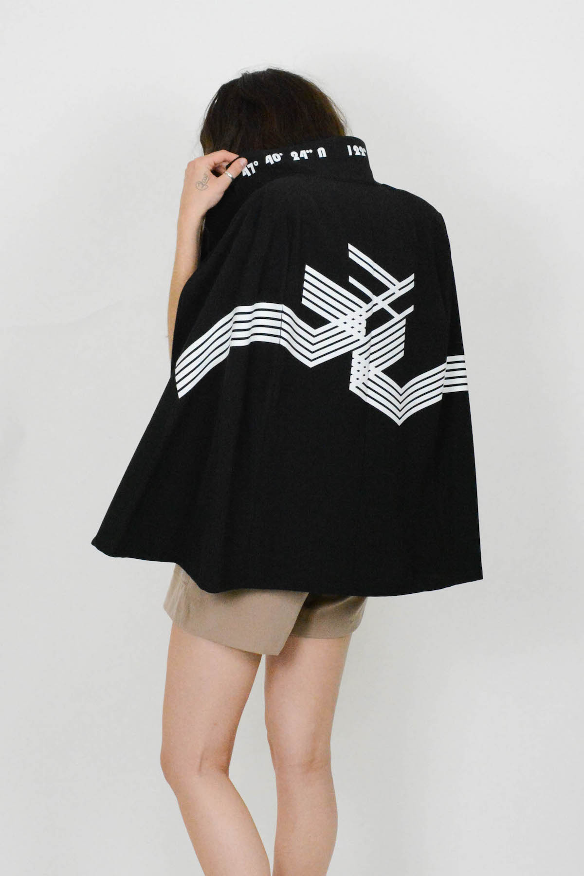 Abstract Cape Blazer
