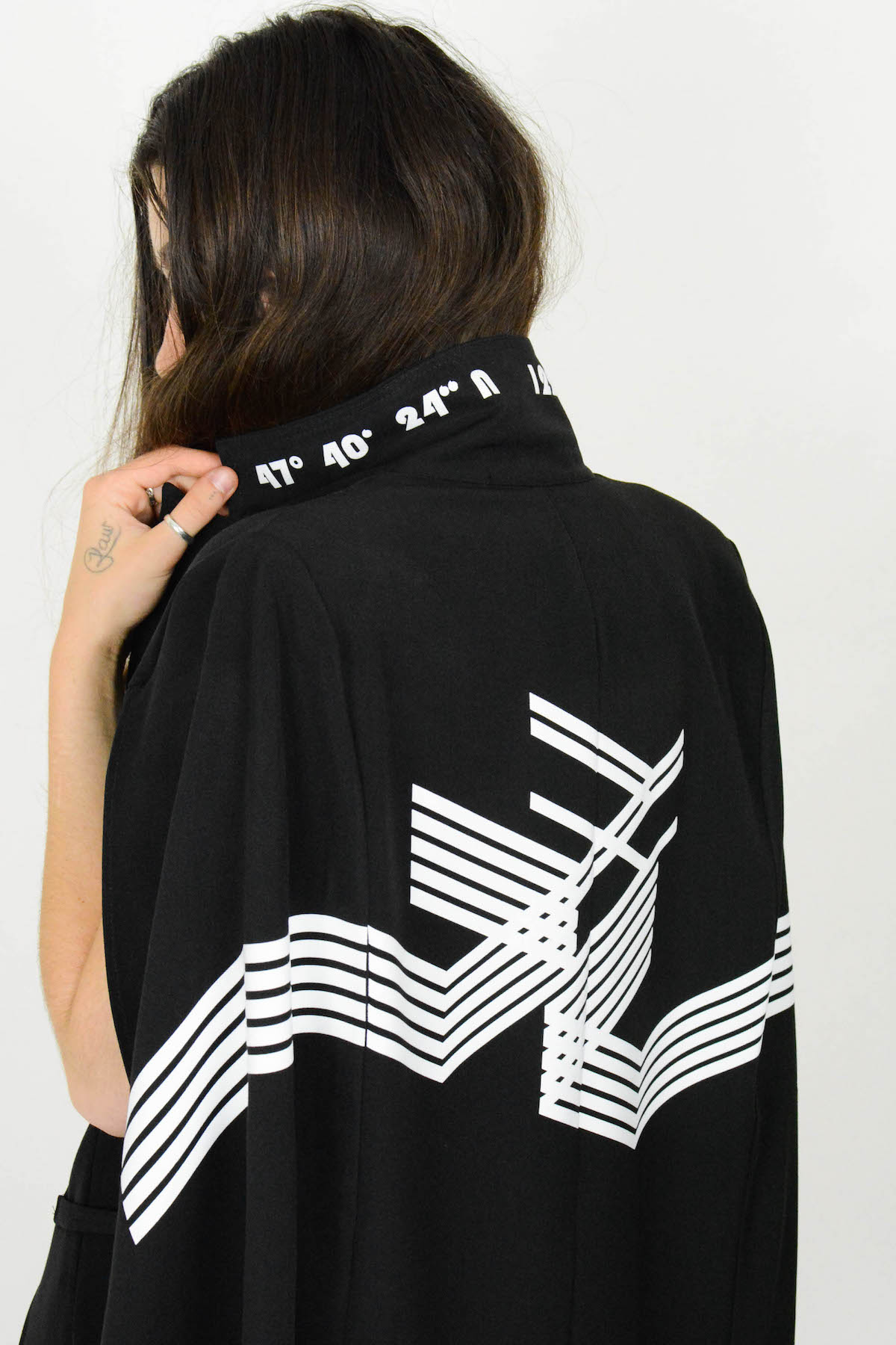 Abstract Cape Blazer