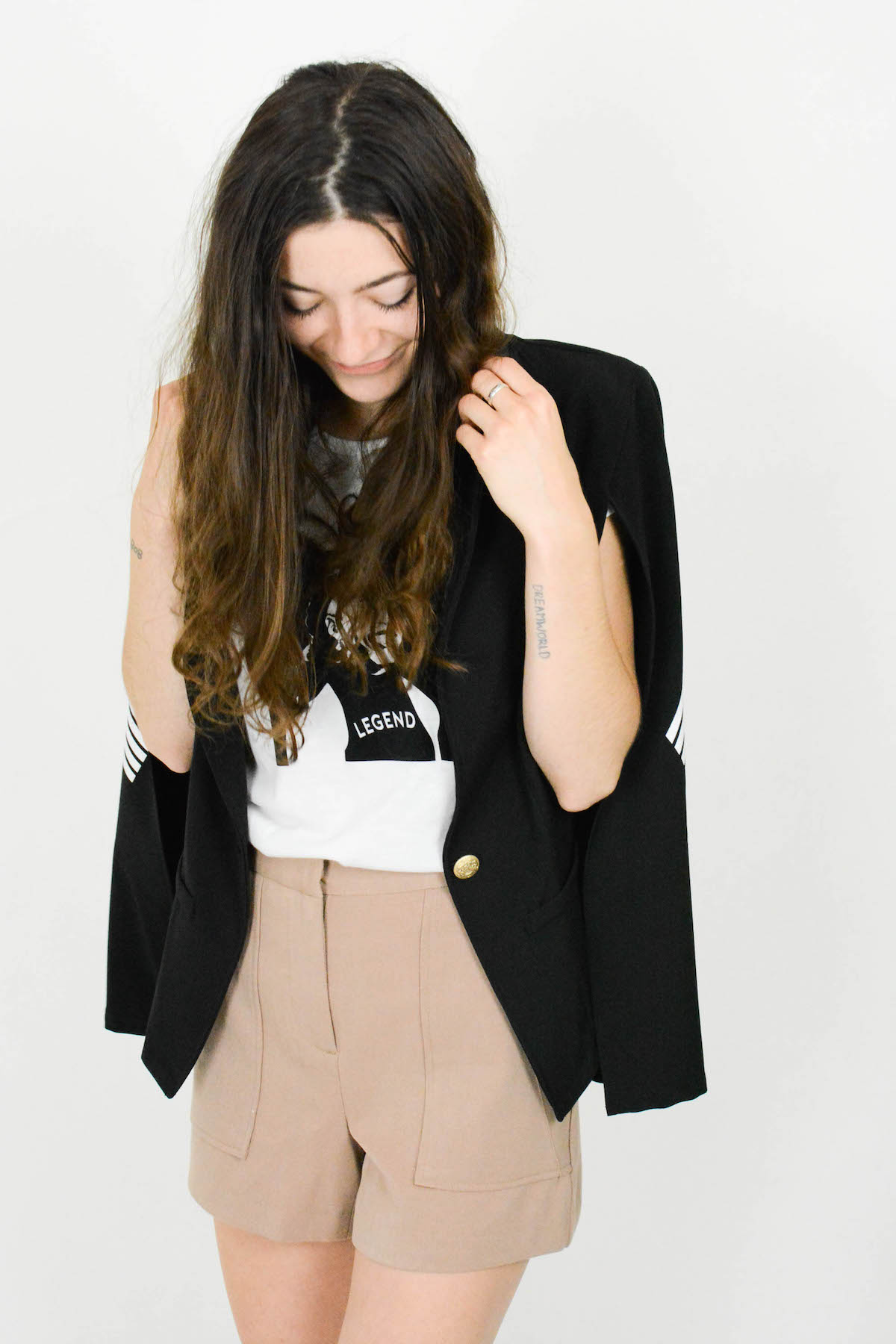 Abstract Cape Blazer