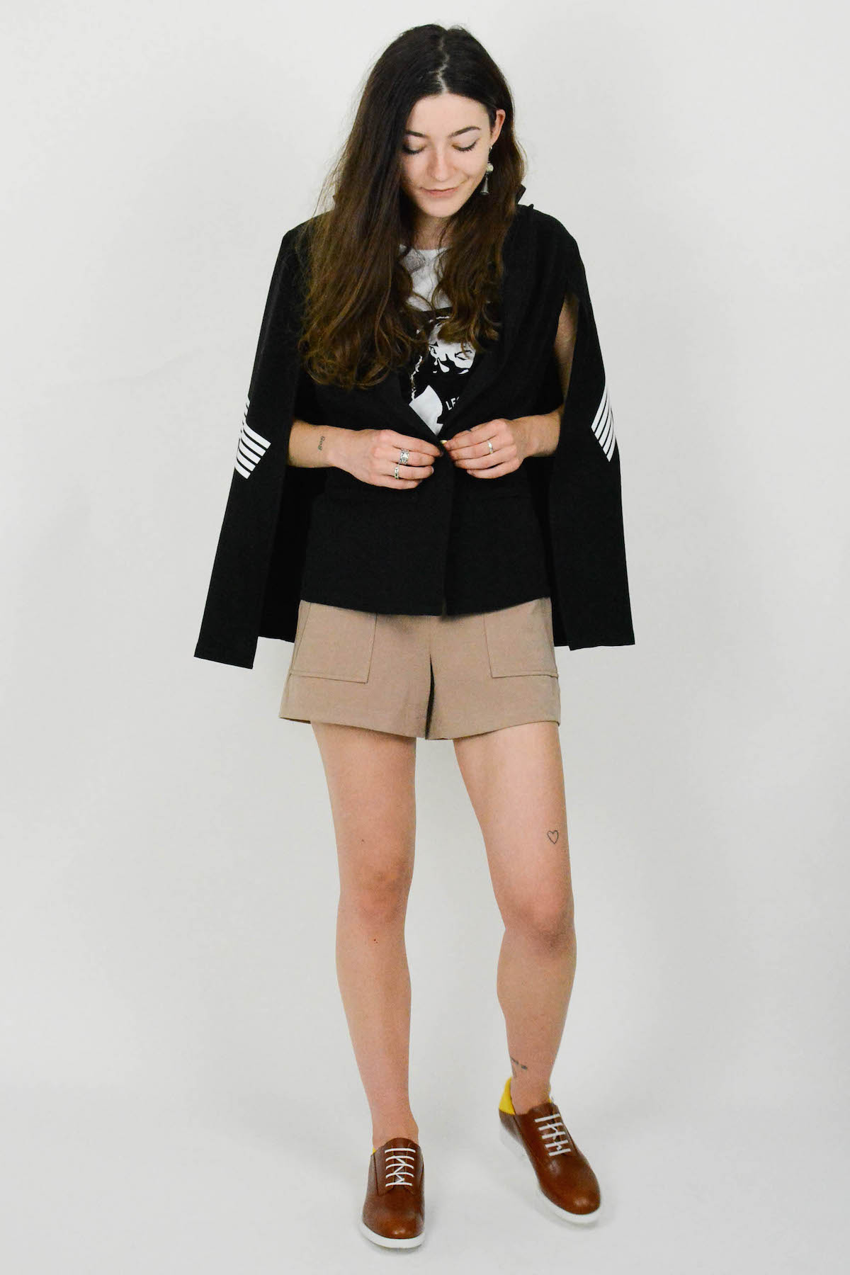 Abstract Cape Blazer