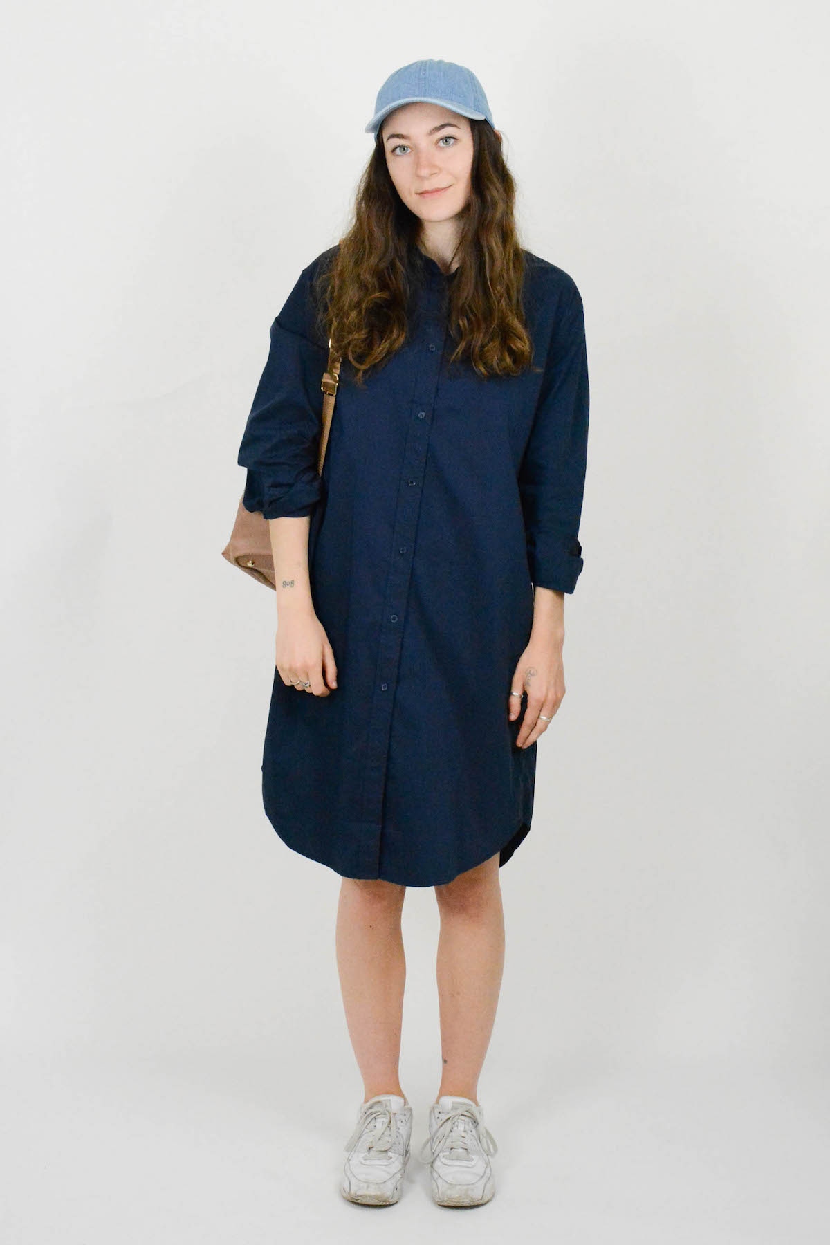 Abstract Shirt Dress