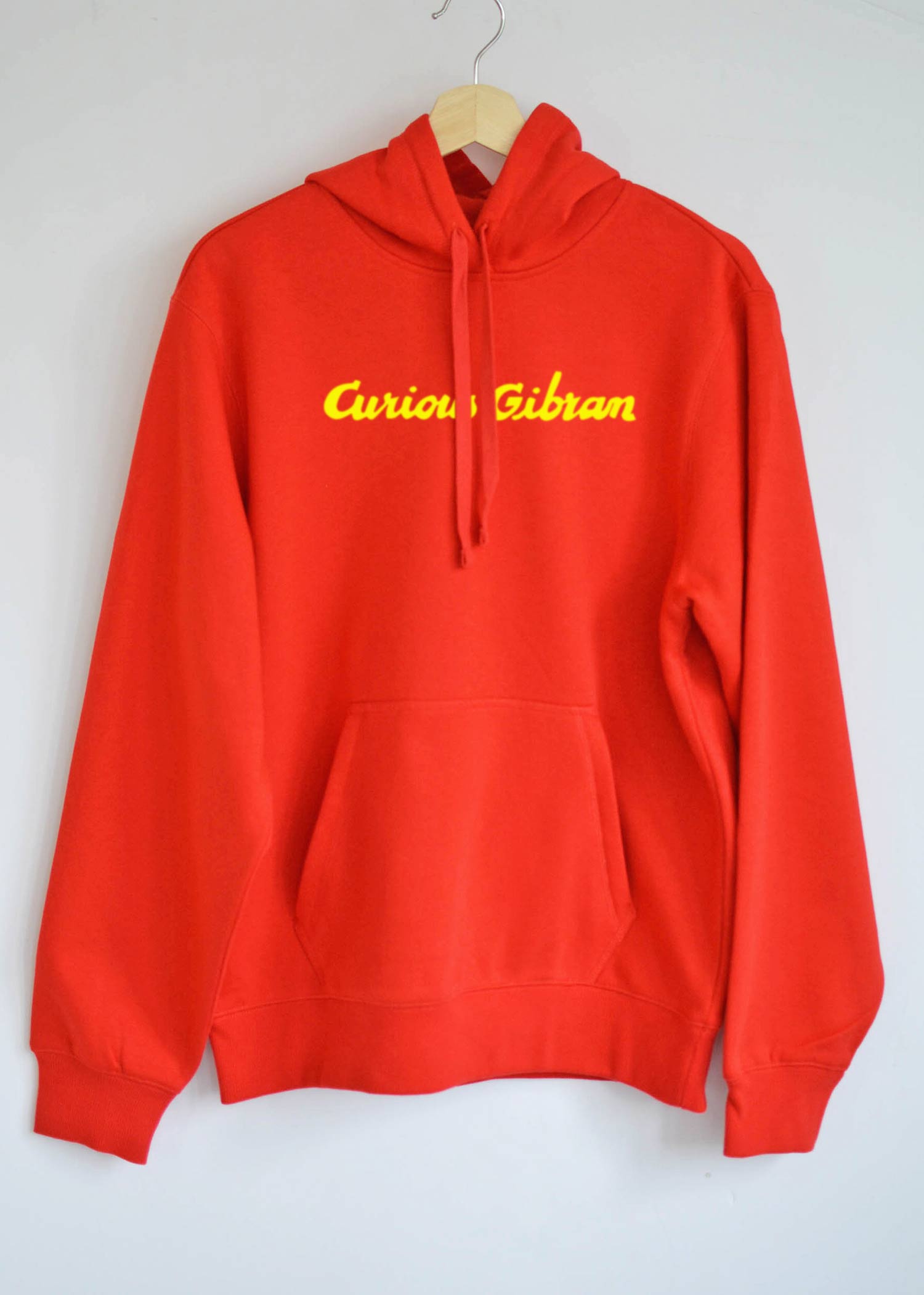 Curious Gibran Mens Hoodie