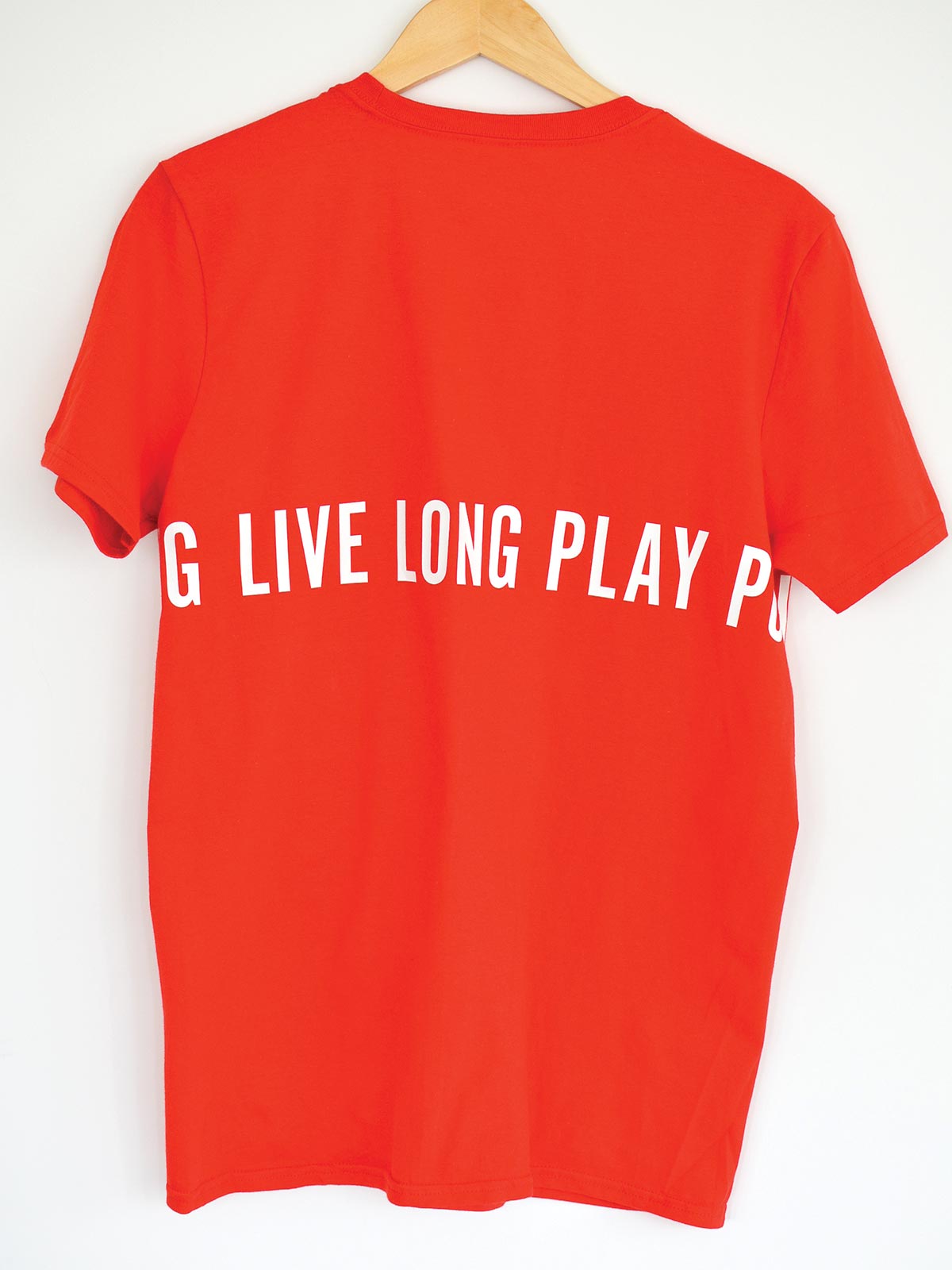 Live Long Play Pong Wrap Around Tee