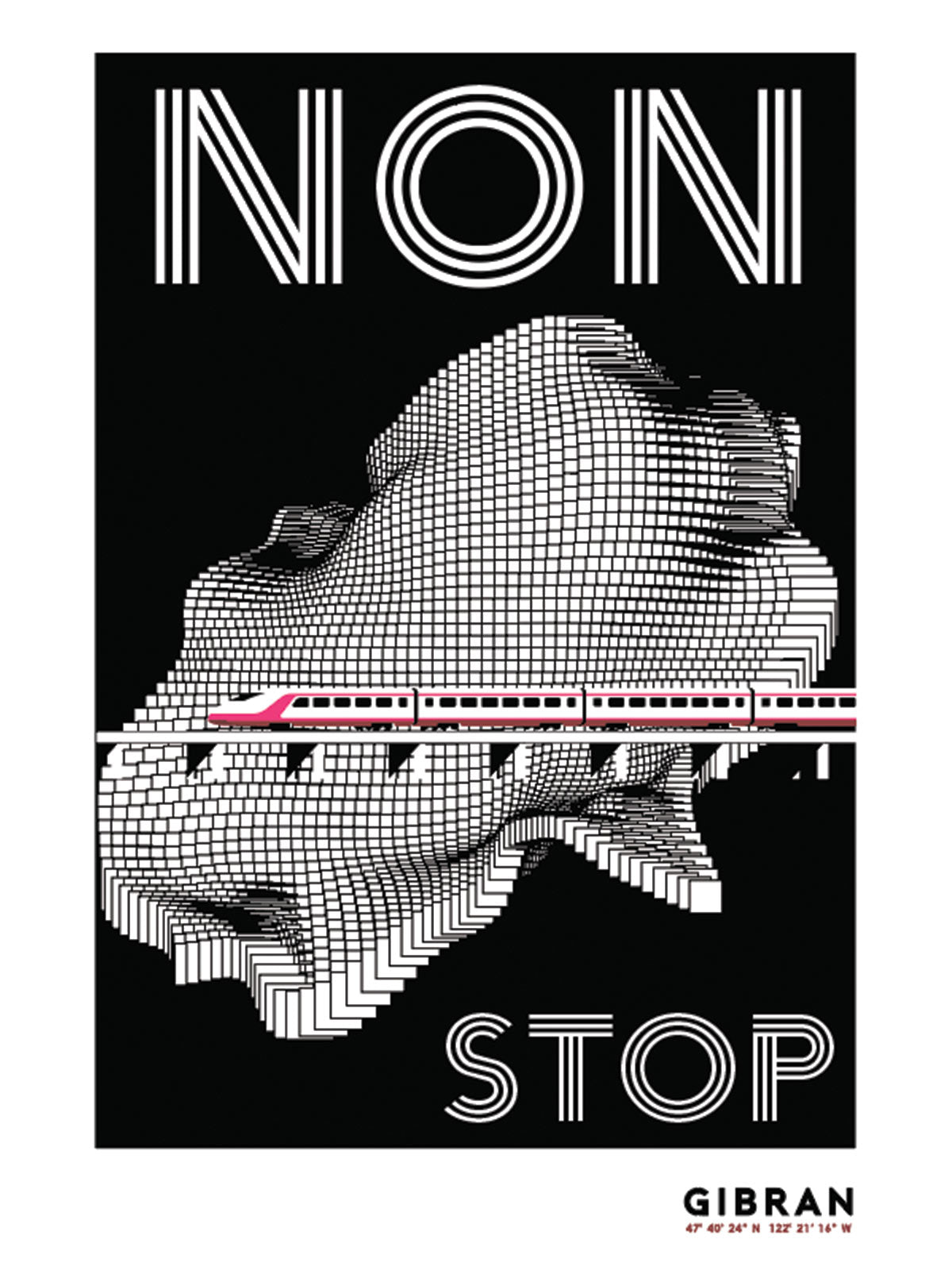 Non Stop Art Print