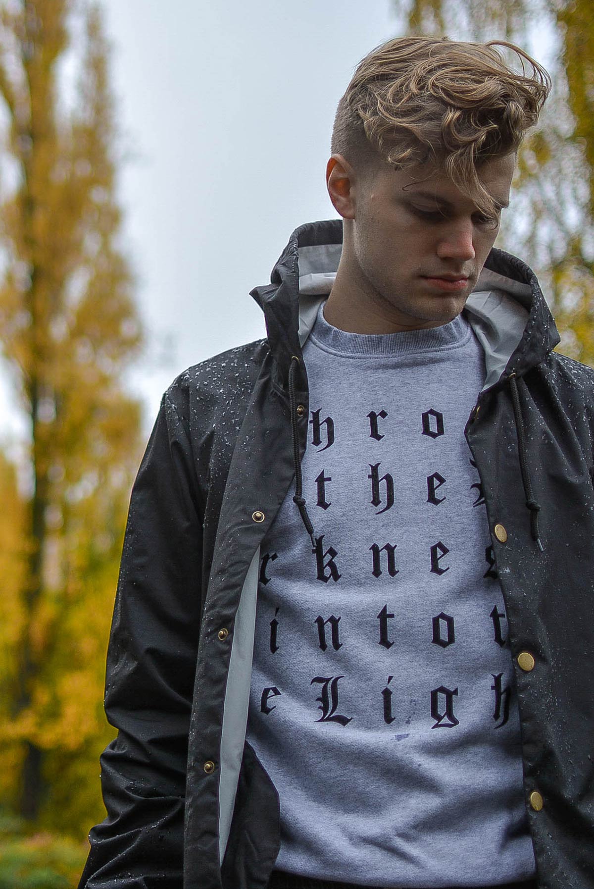 Mens Tiger Babe waterproof jacket