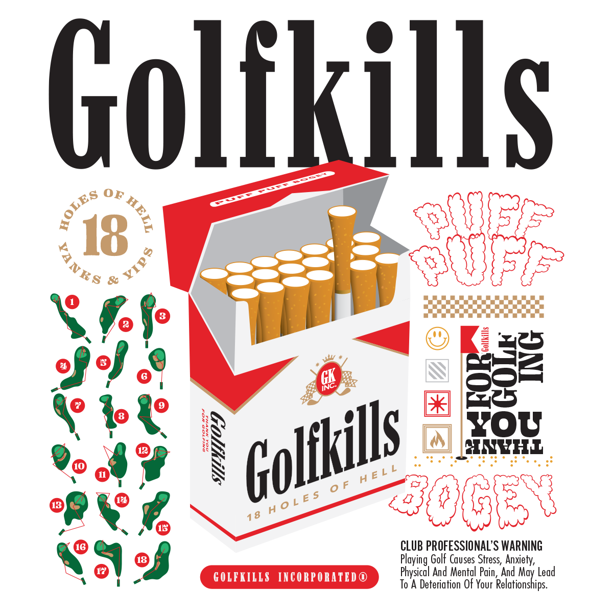Golfkills T-Shirt