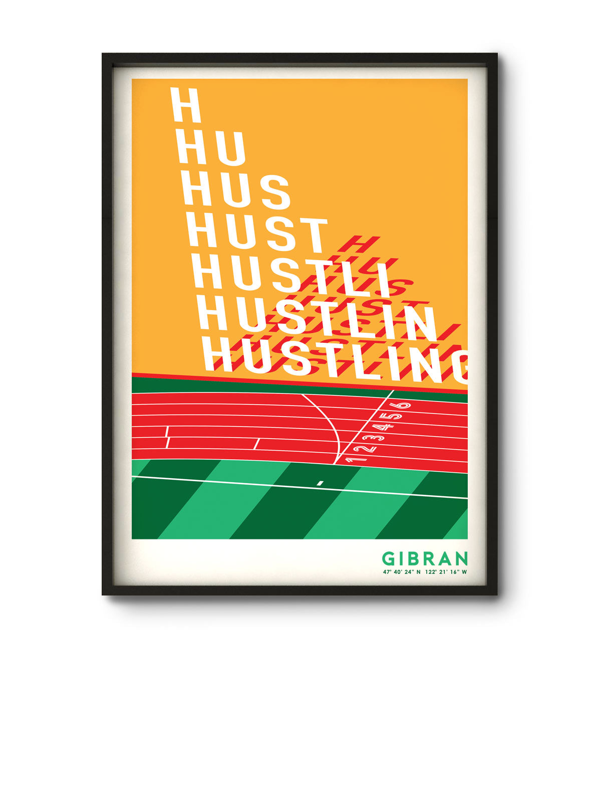 Hustlin Art Print